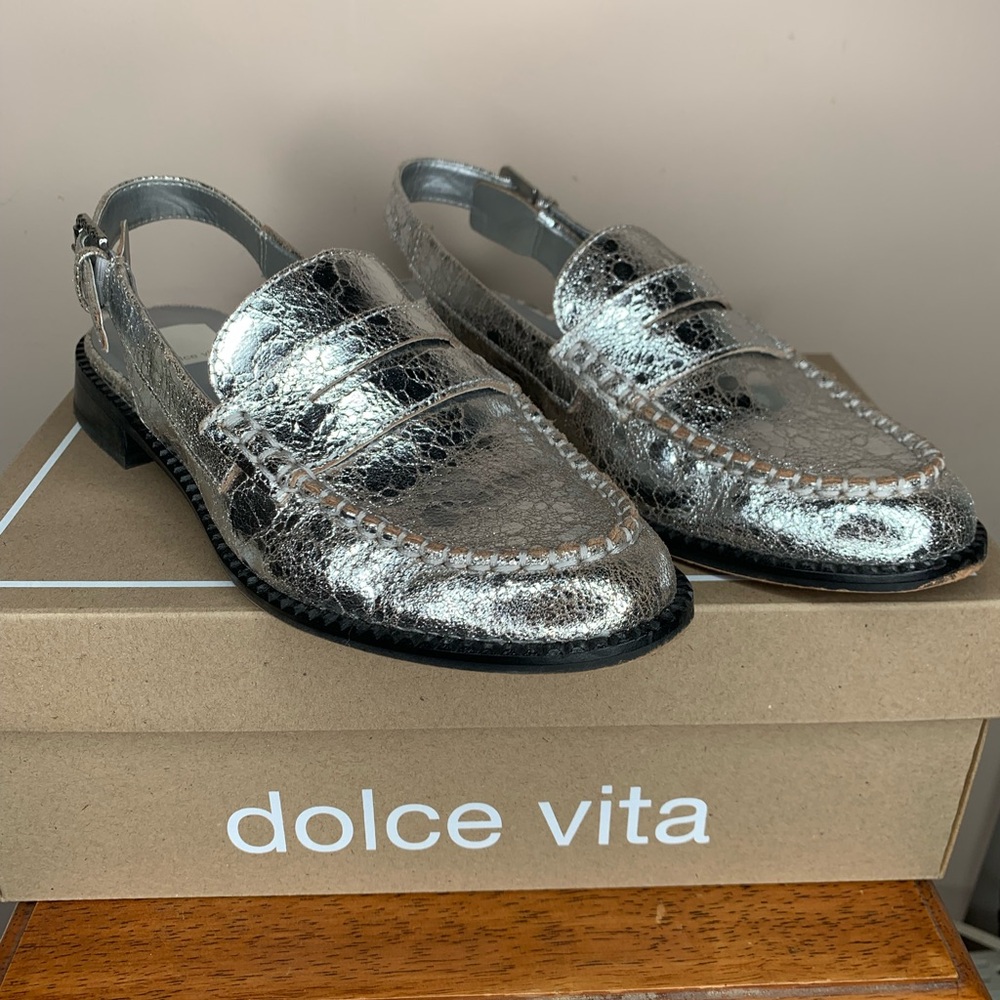 Dolce Vita Men's Metallic Slip-On Loafers